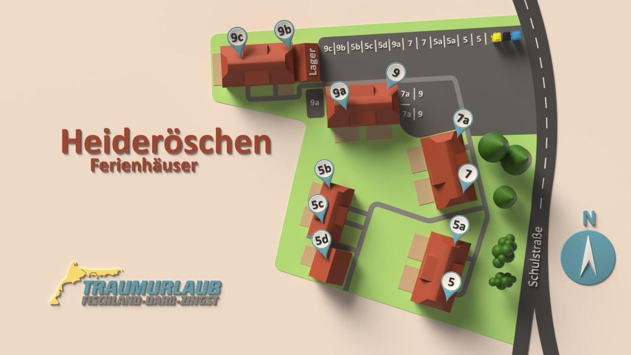 Villa Heideroeschen Park Heideroeschen 5C Zingst Esterno foto